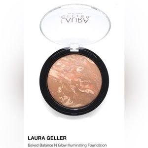 Laura Geller Baked Balance-N-Glow Illuminating Powder Foundation. Toffee.
